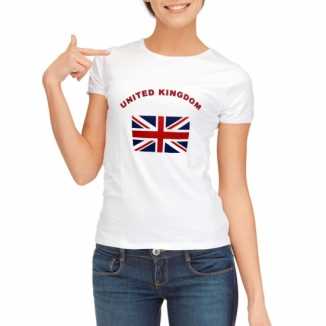 Verenigd koninkrijk vlag t shirts dames