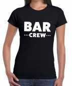Bar crew shirt zwart dames