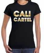 Drugscartel cali cartel verkleed t-shirt zwart dames