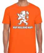 Ek wk supporter t-shirt hup holland hup oranje heren
