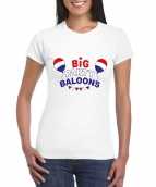 Toppers wit toppers big party baloons dames t-shirt officieel