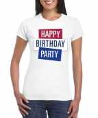 Toppers wit toppers happy birthday party dames t-shirt officieel